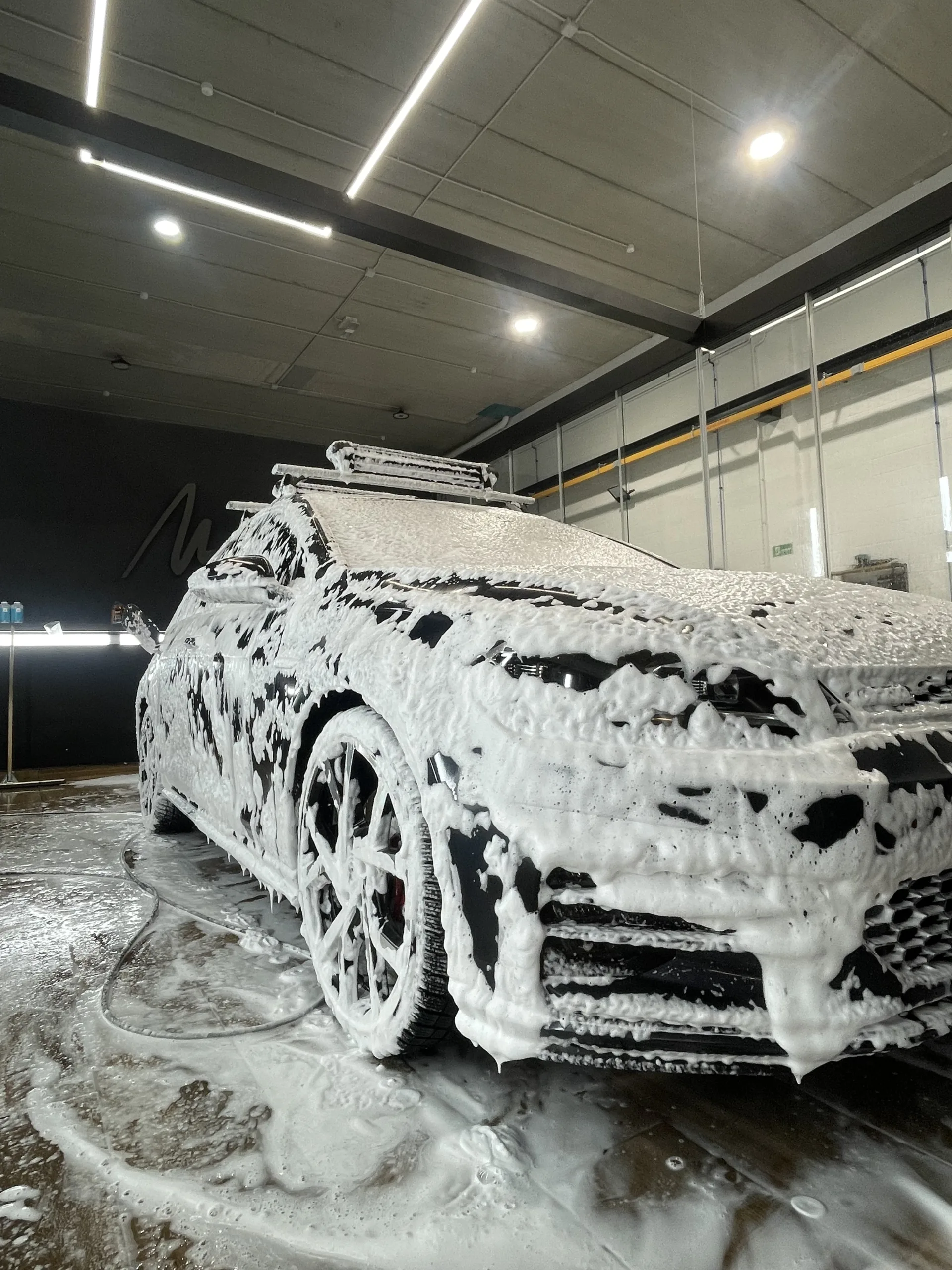 Lavado coche [Audi a3 y Volkswagen golf] con FOAM espuma activa